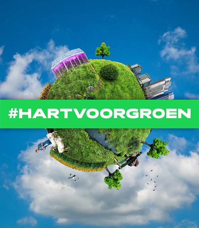 Hart voor Groen hashtag