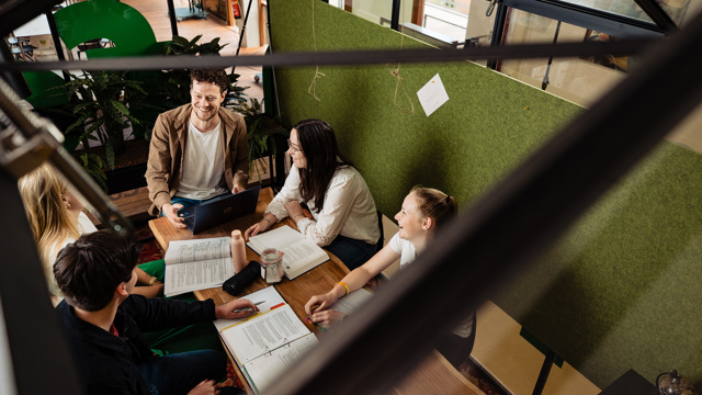 HAS studenten samenwerken